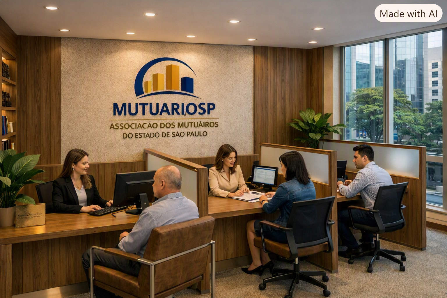 Área de Atendimento e Recepção